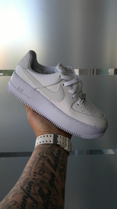 force blancas con plataforma