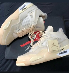 jordan retro 4 crema off white