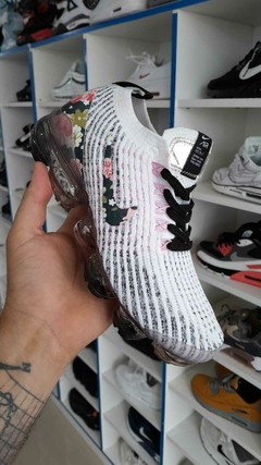 vapormax blancas pipa floreada
