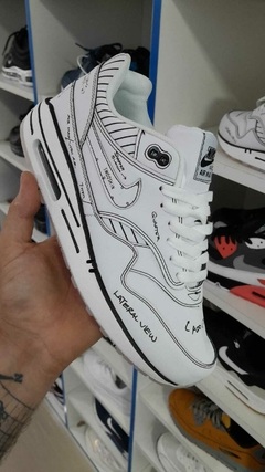 airmax 90blanca detalles negros