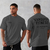 Camiseta de gola redonda vintage masculina fitness - loja online