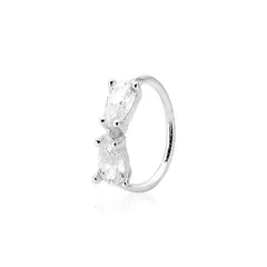Piercing Argolas Duas Zircônias - comprar online