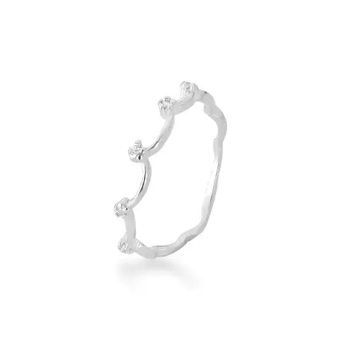 Anel Ondinha Cristal - comprar online