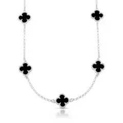 Choker Trevo Ônix - comprar online