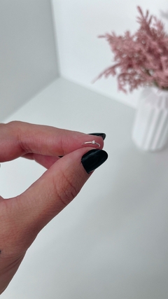 Piercing nariz argola com zircônia na internet