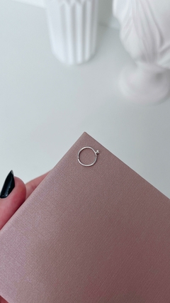 Piercing nariz argola com zircônia - comprar online