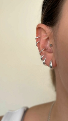 Piercing Argola Click Cravejado na internet