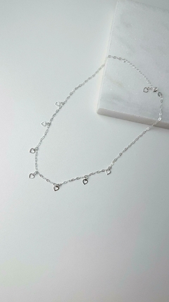 Choker Corações na internet
