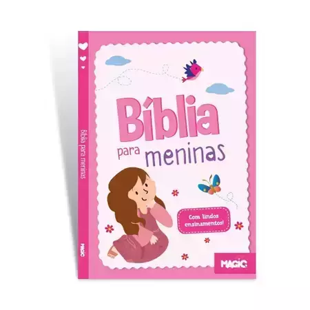 Livro Infantil Ilustrado Bíblia para Meninas - Magic Kids