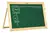 Lousa infantil Quadro c/Alfab./Relogio 60x40 - Souza