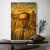 Quadro Decorativo Inspirado em Graciliano Ramos, Cultura e Literatura em Tela Acetinada