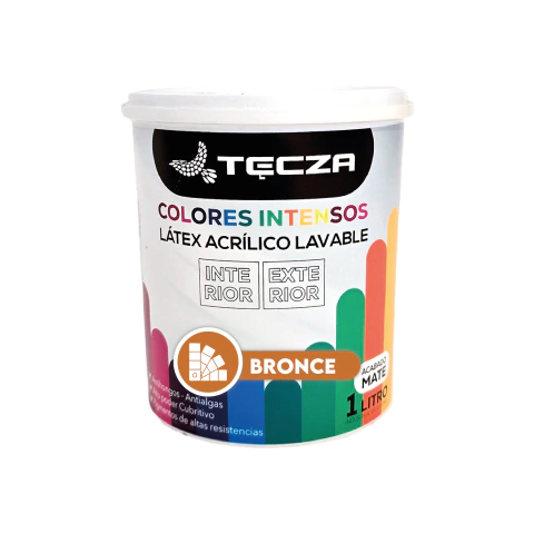 Latex Colores Intensos Bronce - comprar online