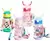 Garrafa Squeeze Infantil Com Canudo E Alça De Bichinho 600 ml U na internet