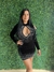 Vestido Com Brilho Manga Longa