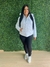 Blusa Branca Com Bolsos Laterais