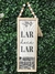 Placa Decorativa 12x34cm – Estilo Retrô para Parede na internet