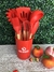 kit 12 peças de Utensílios, silicone e bambu na internet