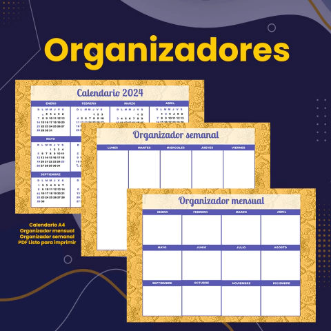 Organizadores A4 - Mandalas M2