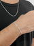 Pulseira Cordão Baiano 2mm - Viva La Prata