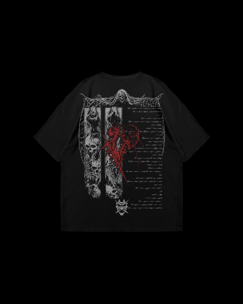 Camiseta Premium Oversized Anime – Requiem