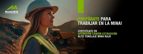 Banner de la categoría Programa Mujer Minera