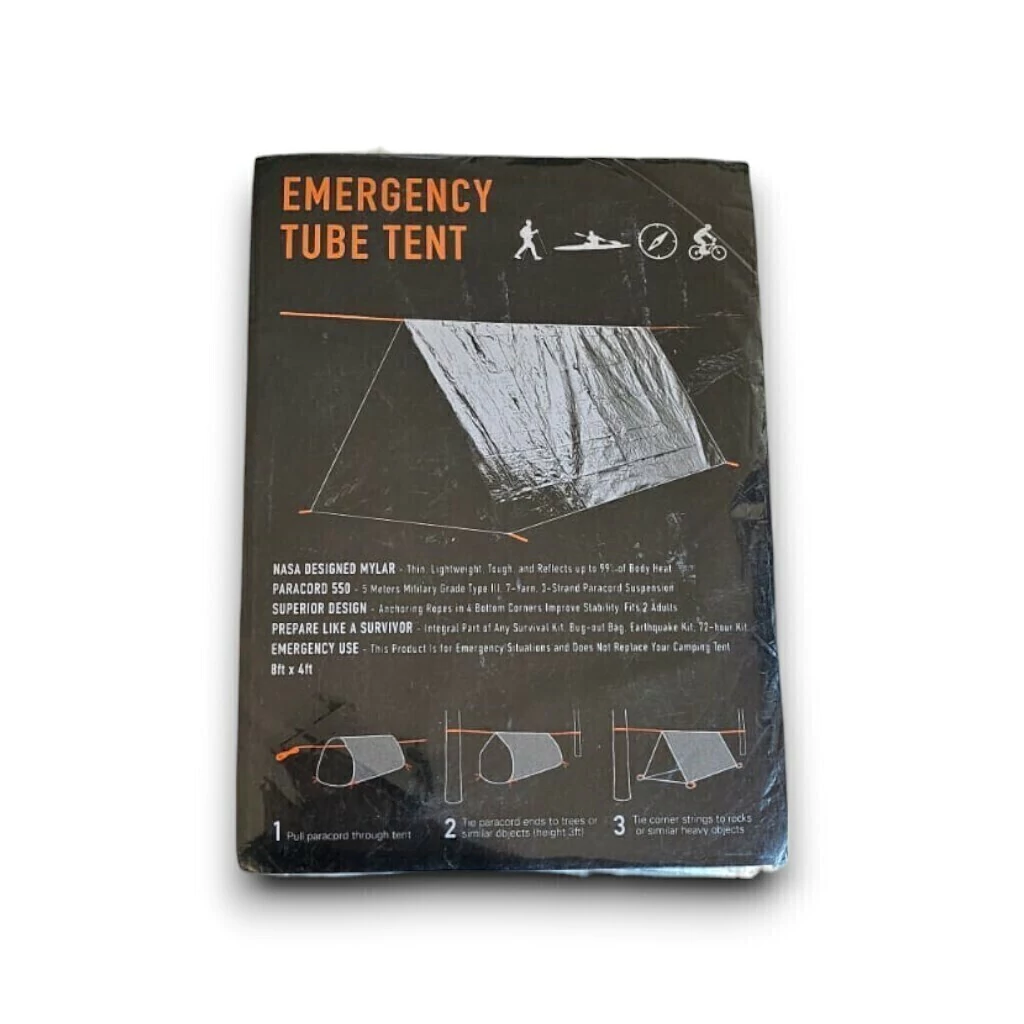 Carpa de emergencia supervivencia