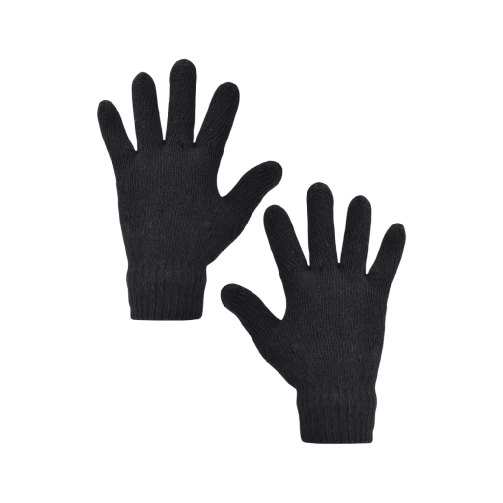 Guantes negros invierno unisex