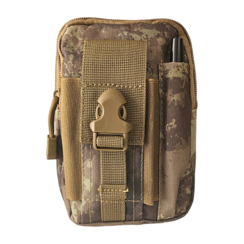 Pouch táctico camuflado molle cinturón