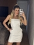 Vestido couro Valeska Leona Martins - Muriê store