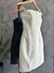 Vestido couro Valeska Leona Martins - comprar online