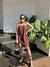 Conjunto assimétrico Mariella marrom na internet