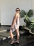 Conjunto assimétrico Mariella cinza - loja online