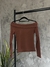 Blusa manga longa ombro a ombro Iris - loja online