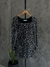 Vestido manga longa cravejado mix pedras - comprar online