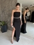 Vestido Maxi Fenda Pedraria - comprar online