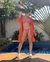 Saída de Praia Kimono Laranja - Muriê store
