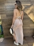 Conjunto biquini e saida tule bege - Muriê store