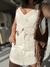 Conjunto sarja bordado off white - Muriê store