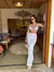 Saida de praia calça crochet Loren - comprar online