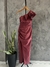 Vestido Prada Longuete Thaisa bordô - comprar online
