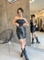 Vestido couro Valeska Leona Martins na internet