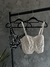 Cropped alça cravejado total - comprar online