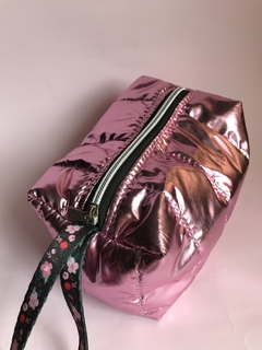 Porta cosméticos puffer chico - tienda online