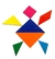 TANGRAM + FORMAS - Brinquedo Educativo Pedagógico