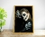 Quadro Mulher Floral Artistica - Laser Quadros