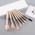 Kit 8 Peças Conjunto De Pincéis De Maquiagem Com Estojo Transparente - comprar online