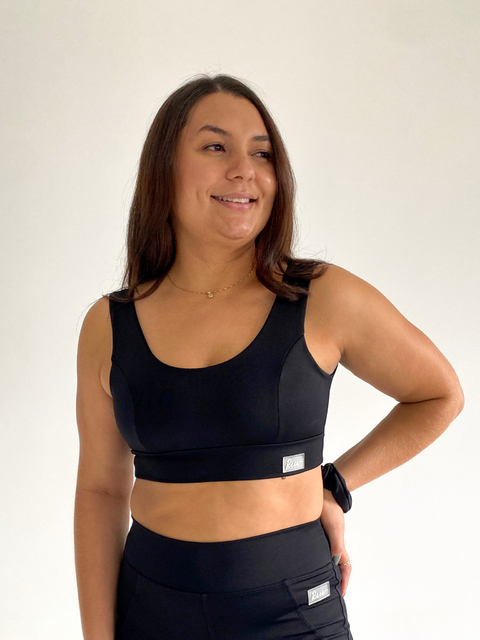 Top REcomeçar Preto