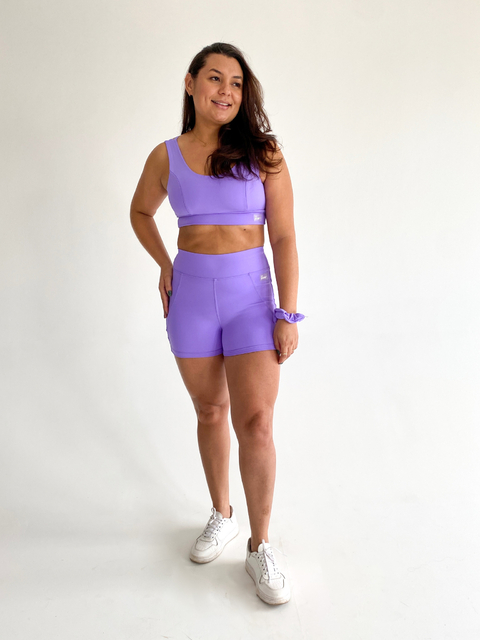 Short REcomeçar Lilas