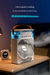 AR CONDICIONADO E HUMIDIFICADOR PORTATIL