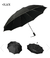 Imagem do Guarda-chuva dobrável reverso totalmente automático com lanterna led 10 costelas à prova de vento reflexiva listra uv Guarda-chuva dobrável para sol ou dia de chuva